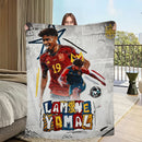 Futball takaró Lamine Yamal - több változatban