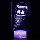 Fortnite 3D illúziós lámpa - több változatban