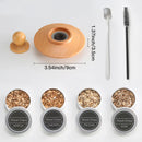 Fafüstölő készlet 4 fafajtával