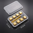 WhiskeyWave™ rozsdamentes acélból készült whiskey hűtőkocka - több változatban