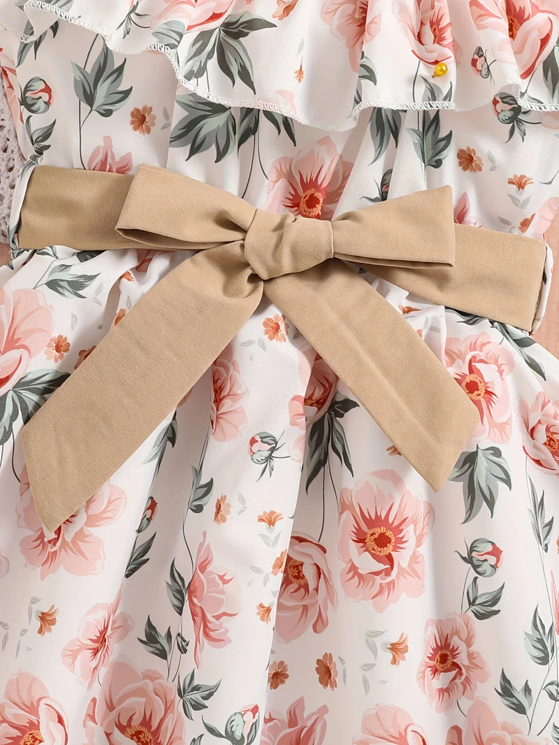 LittleElegance™ Designer lányok nyári ruhája virágokkal