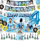 Születésnapi foci party szett Lionel Messi lufikkal - több változatban