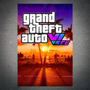 GTA VI fali poszter - több változatban