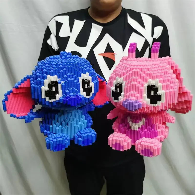 Stitch Nagy 3D kreatív építőcsomag - több változatban