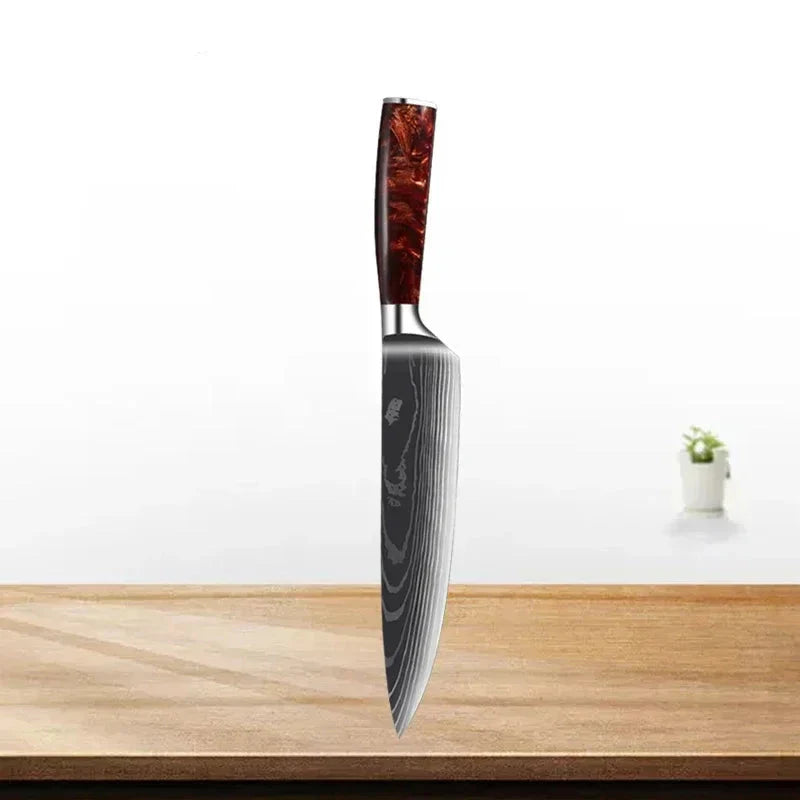 BladeArt™ konyhakések design markolattal - több változatban