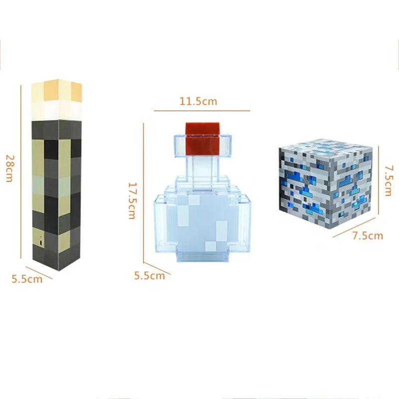 Minecraft lámpatestek - több változatban