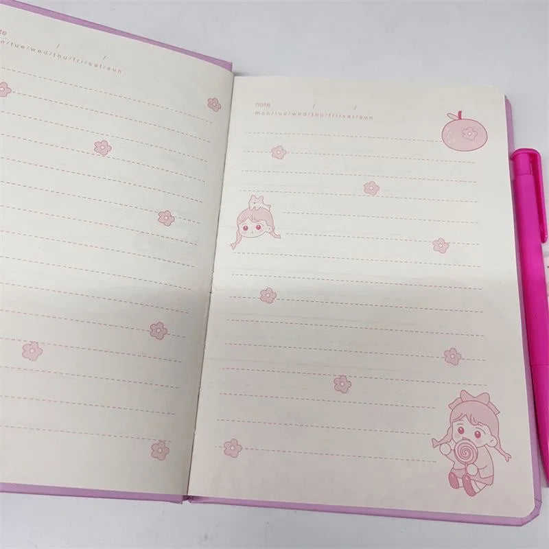 Lány napló Sanrio zárral - több változatban