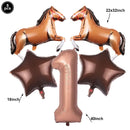 Születésnapi lufik ló motívummal - több változatbannaro