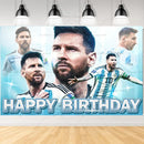 Születésnapi foci party szett Lionel Messi lufikkal - több változatban
