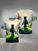 Stílusos gyerek póló Minecraft - több változatban