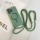 Keresztpánt tokkal iPhone 12 - 14 Pro/Pro Max készülékhez - több változatban