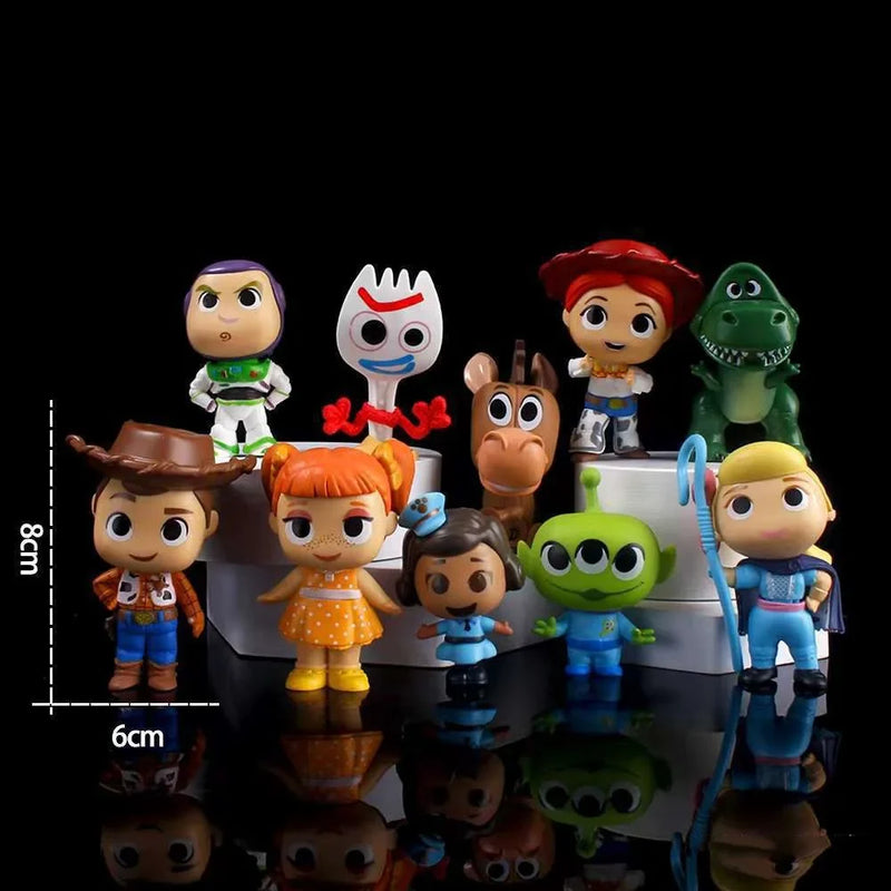 Design Figurák Toy Story - 10 db