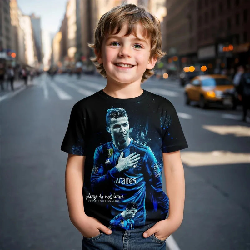 Gyermek tervezői póló - Cristiano Ronaldo