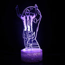 Lámpa 3D illúzióval Lionel Messi - több változatban