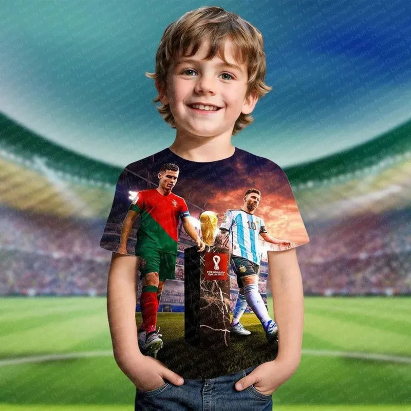Gyerek nyári póló Lionel Messi