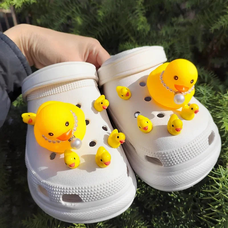 Nagy Crocs cipő díszek - kacsák