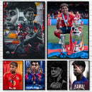 Egy labdarúgó arculata - Lamine Yamal