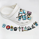 Crocs labdarúgó Lionel Messi cipő dekorációk