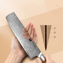 XINZUO Nakiri kés porított damaszkuszi acélból készült