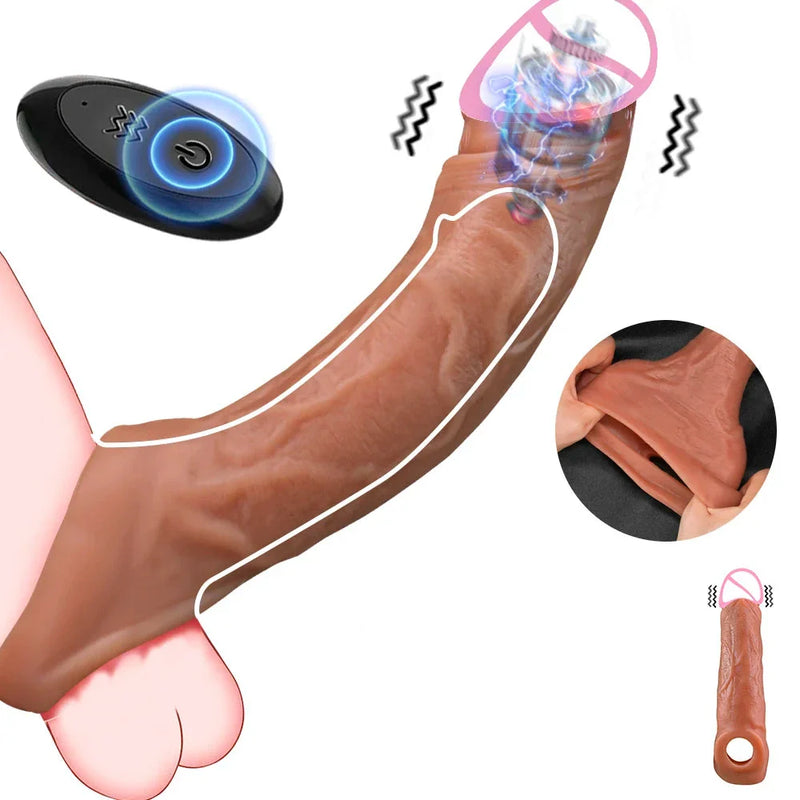 Elasztikus vibráló pénisz hüvely
