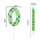 Gyermek születésnapi gyertyák Minecraft - több változatban