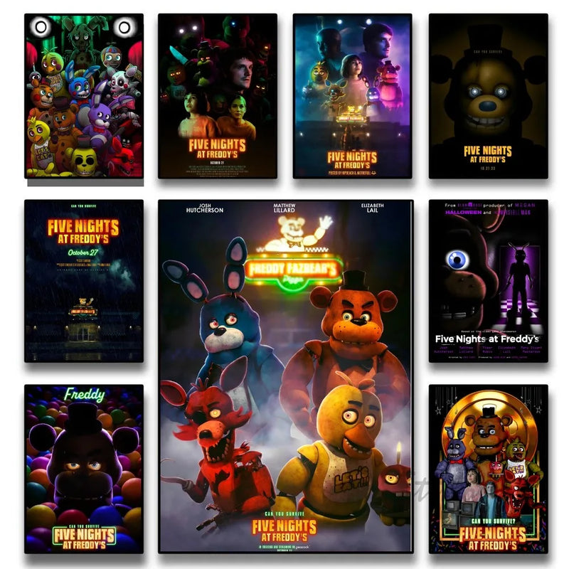 Tervezési kép FNAF - több változatban