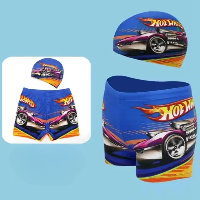 Fiú fürdőruha és sapka Hot Wheels - több változatban