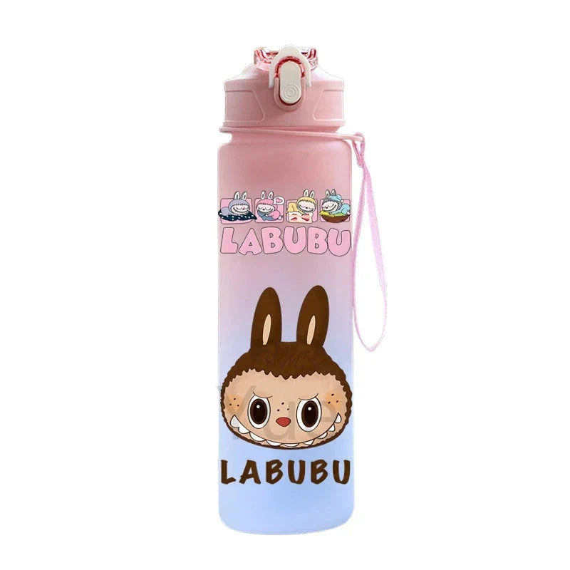 Design vizes palack Labubu - 750 ml - több változatban