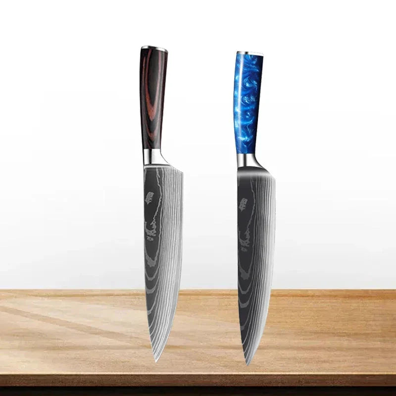 BladeArt™ konyhakések design markolattal - több változatban