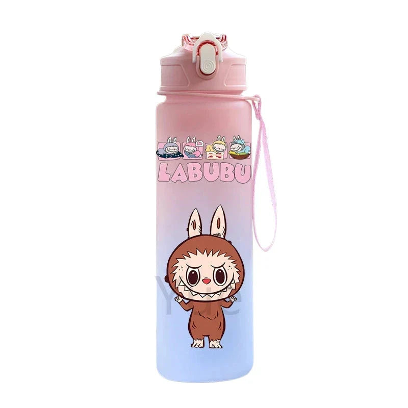 Design vizes palack Labubu - 750 ml - több változatban