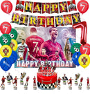 Születésnapi foci party készlet Cristiano Ronaldo lufikkal - több változatban