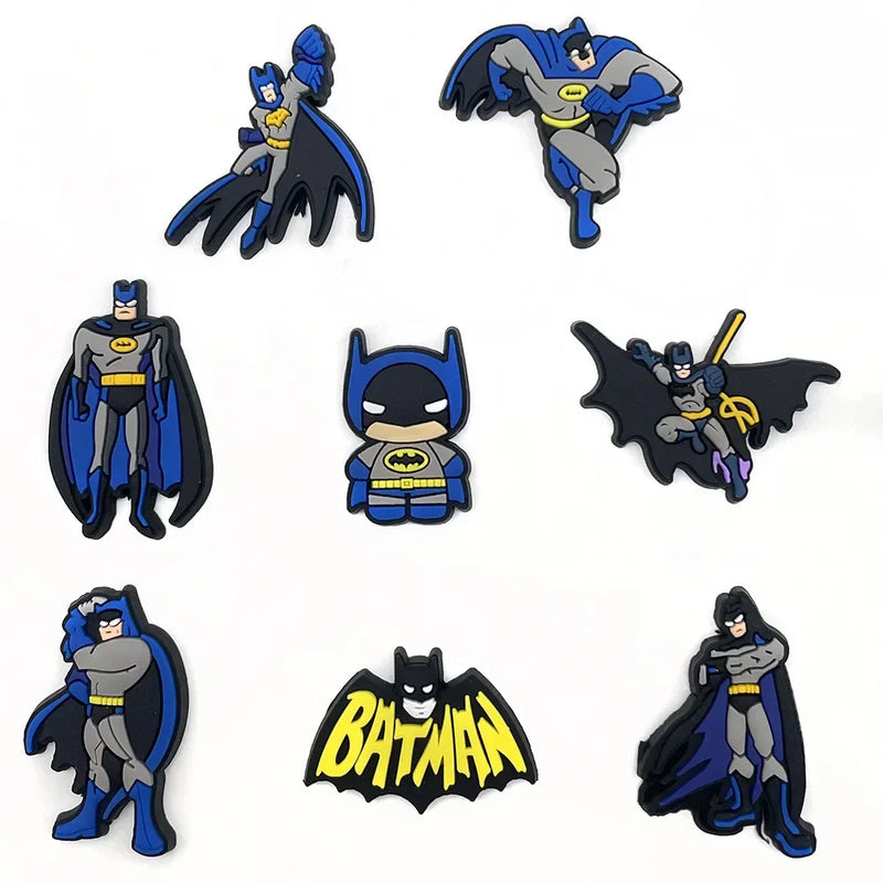 Crocs Batman cipődekoráció - 8 db