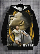 Futball pulóver 3D nyomtatással Kylian Mbappé - több változatban