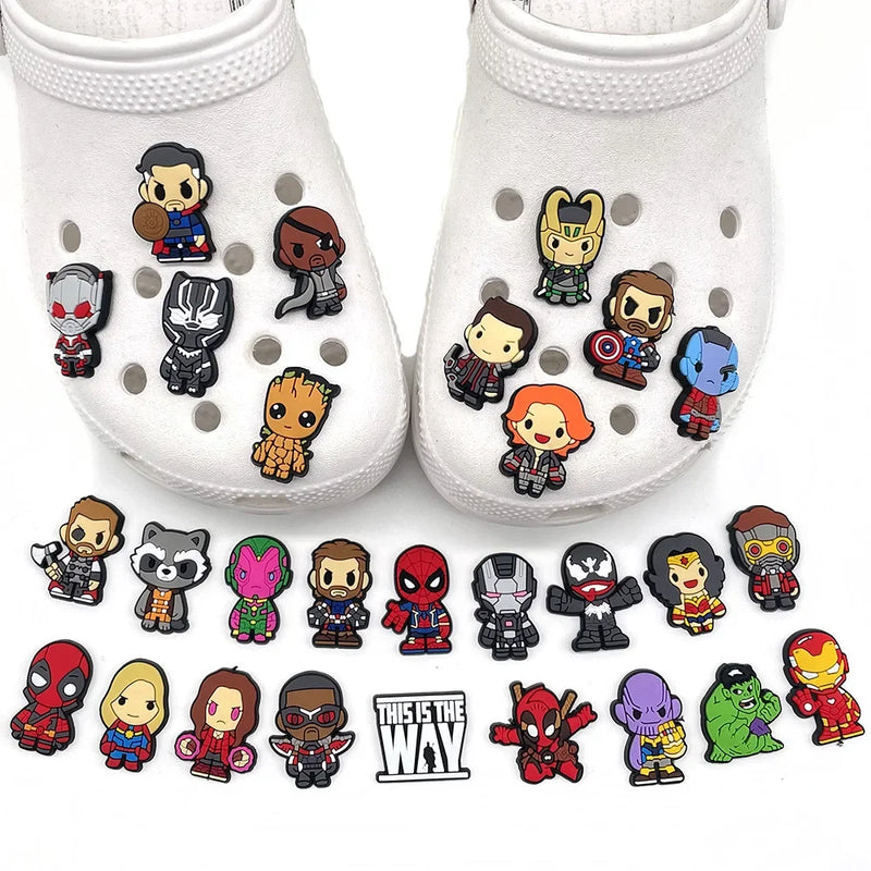 Crocs Marvel cipődekoráció - 30 db