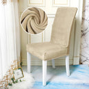 Téli meleg, elasztikus borítás a konyhai székre - több változatban