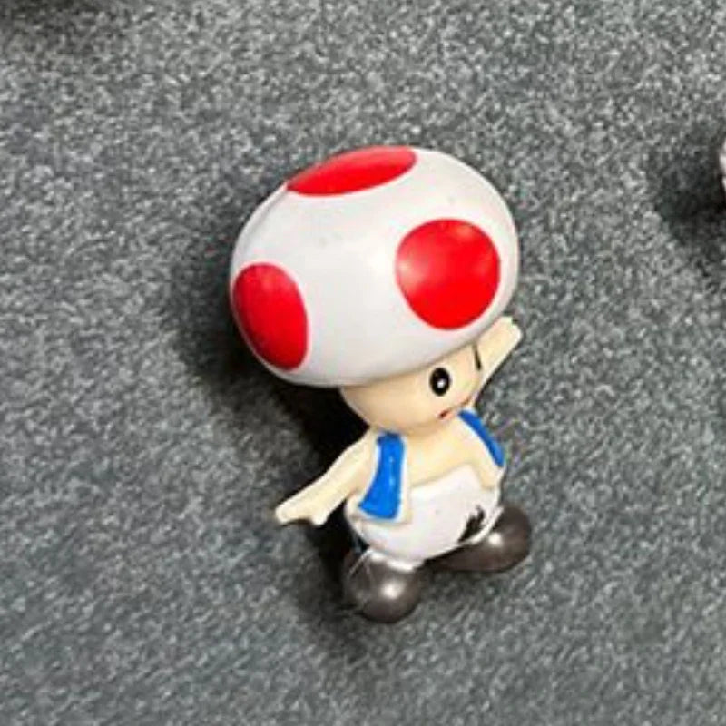 Design 3D hűtőmágnesek Super Mario - 6 db