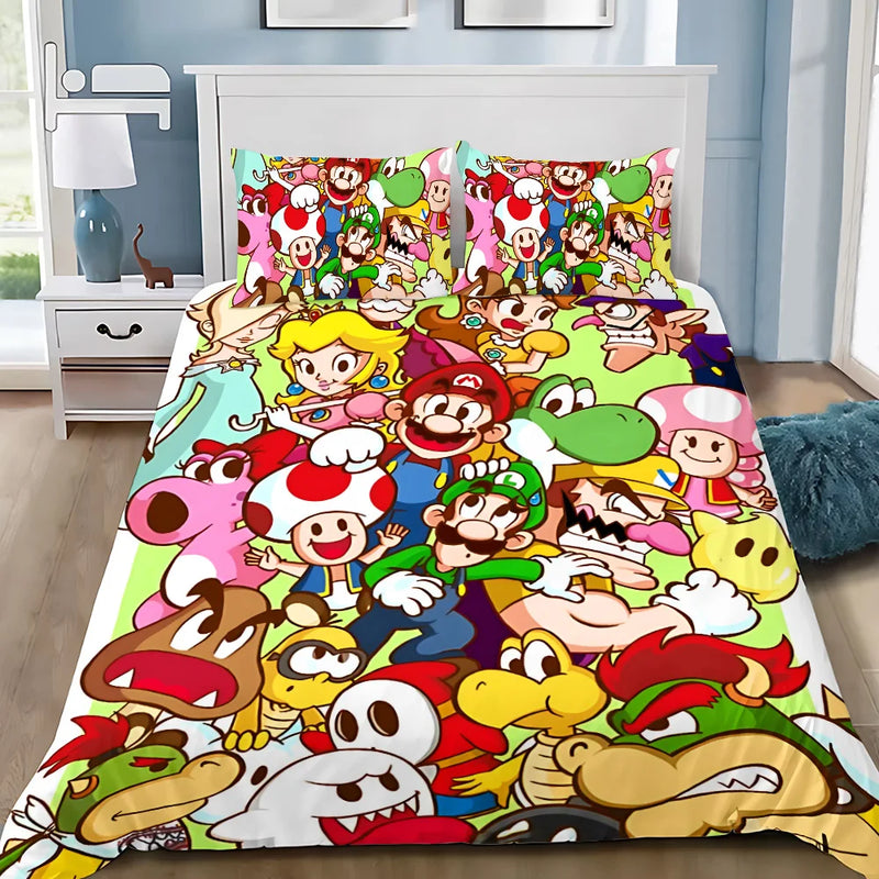 Gyermek ágynemű Super Mario