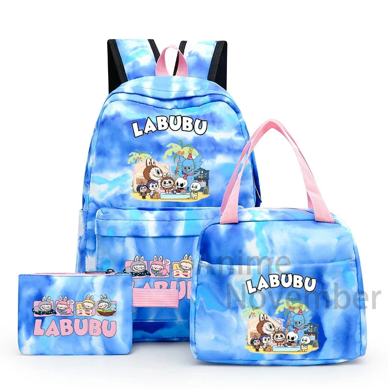 Design lányok iskolai szett Labubu - több változatban