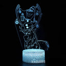 3D illúziós lámpa Jégvarázs - több változatban