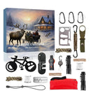 Adventi naptár kültéri felszereléssel