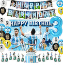 Születésnapi foci party szett Lionel Messi lufikkal - több változatban