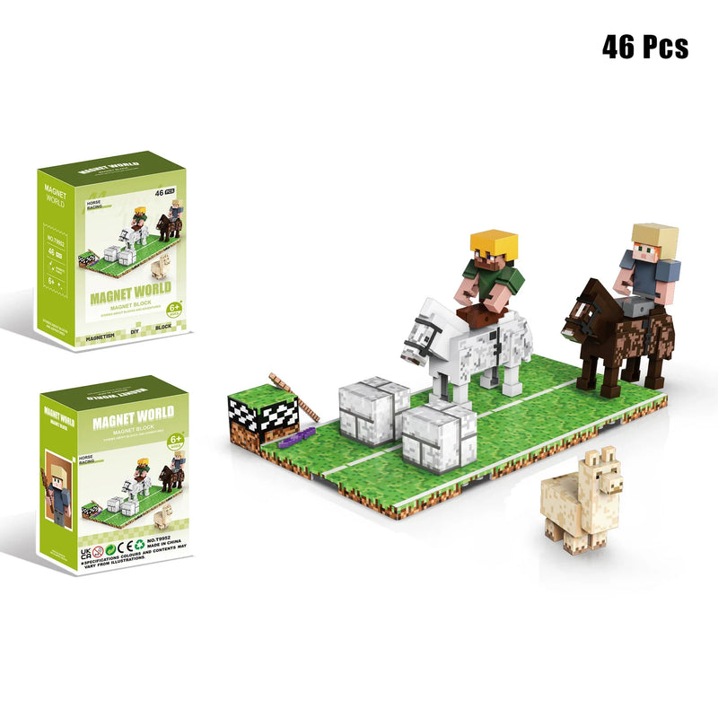 Figurák Minecraft mágneses készlethez - több változatban