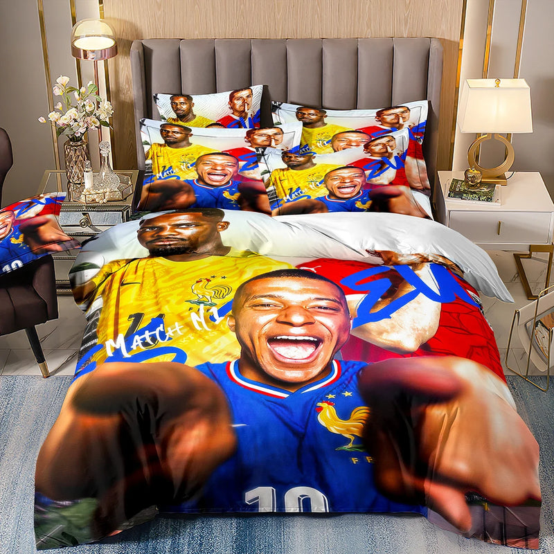 Designer ágynemű Kylian Mbappé - több változatban