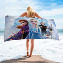 Dizájner lányok fürdőlepedője Jégvarázs - több változatban