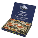 Design adventi naptár - horgászcsali