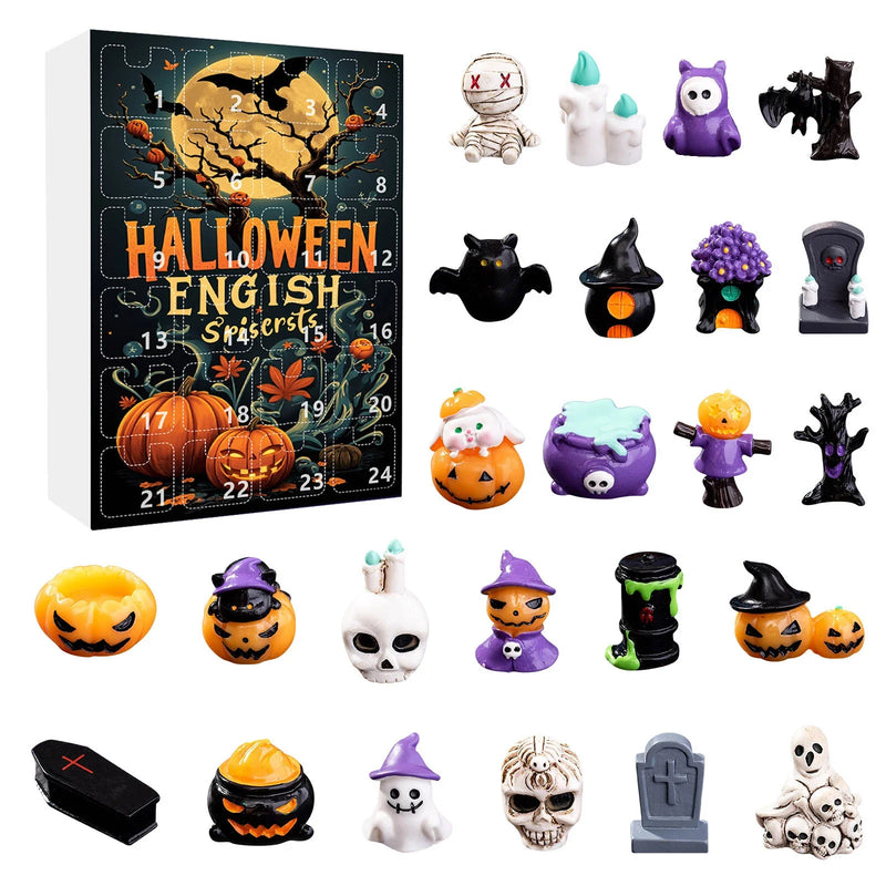 Halloween adventi naptár - több változatban