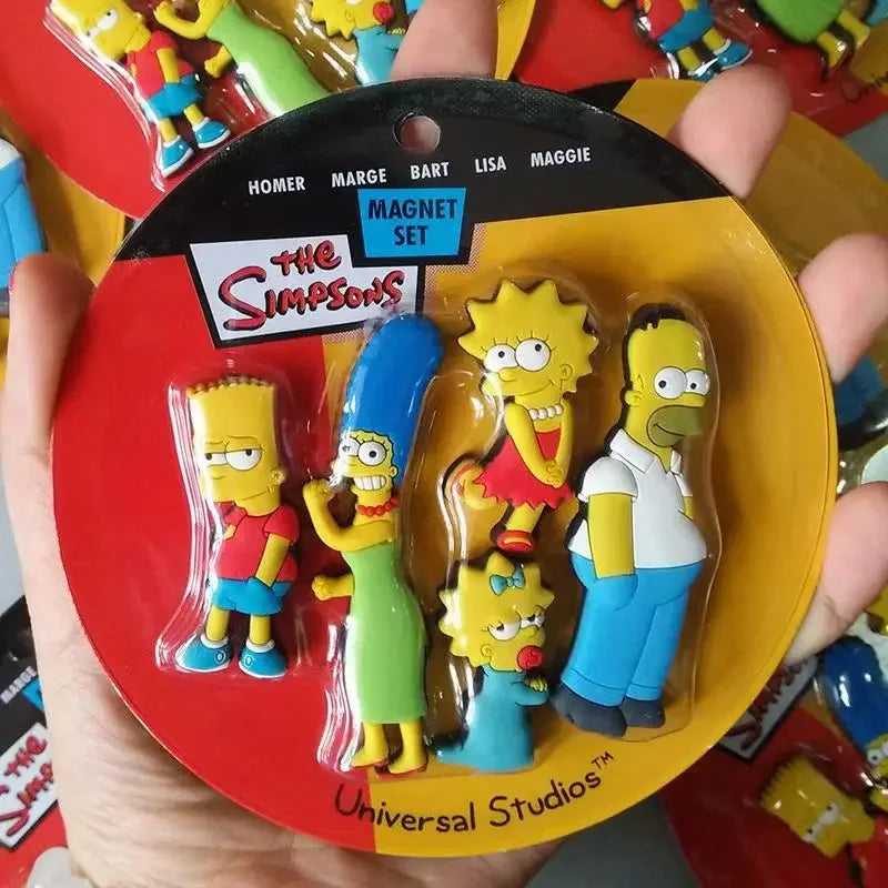 Hűtőmágnesek Simpson család - 5 db