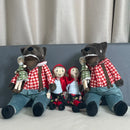 Plüss Piroska és a farkas - több változatban