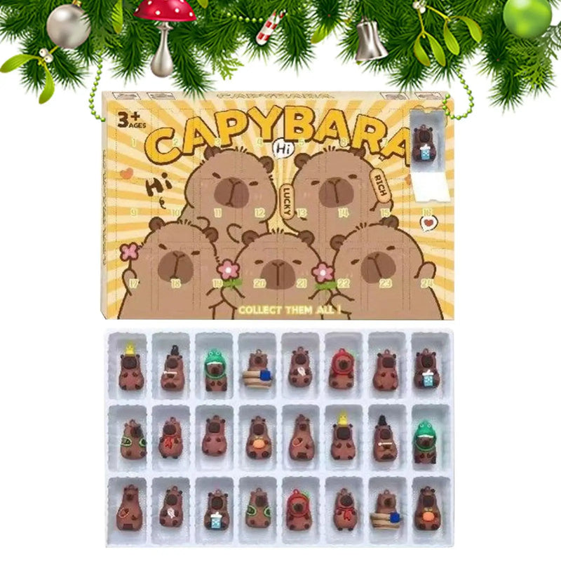 Kapybara adventi naptár