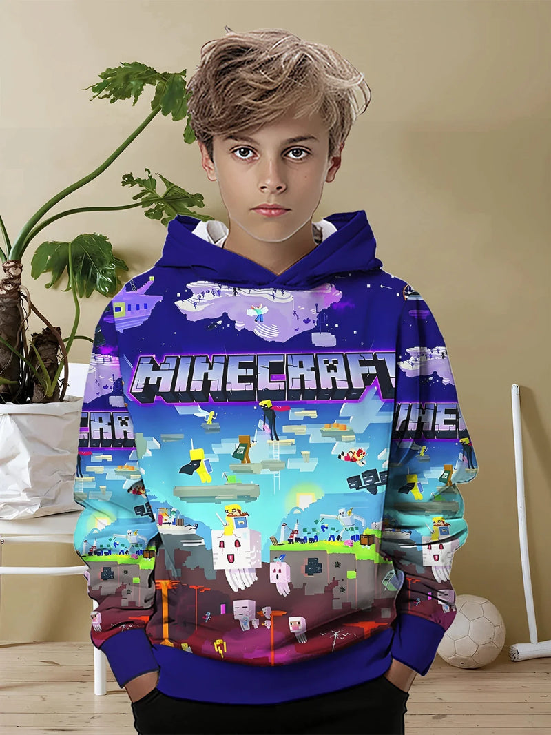 Tervező gyerek pulóver Minecraft - több változatban